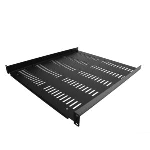 1U Server Rack Shelf – Universal Vented Rack