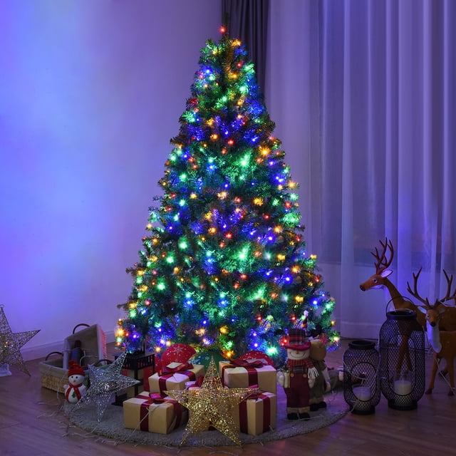 6Ft Pre-Lit Artificial Christmas Tree Premium